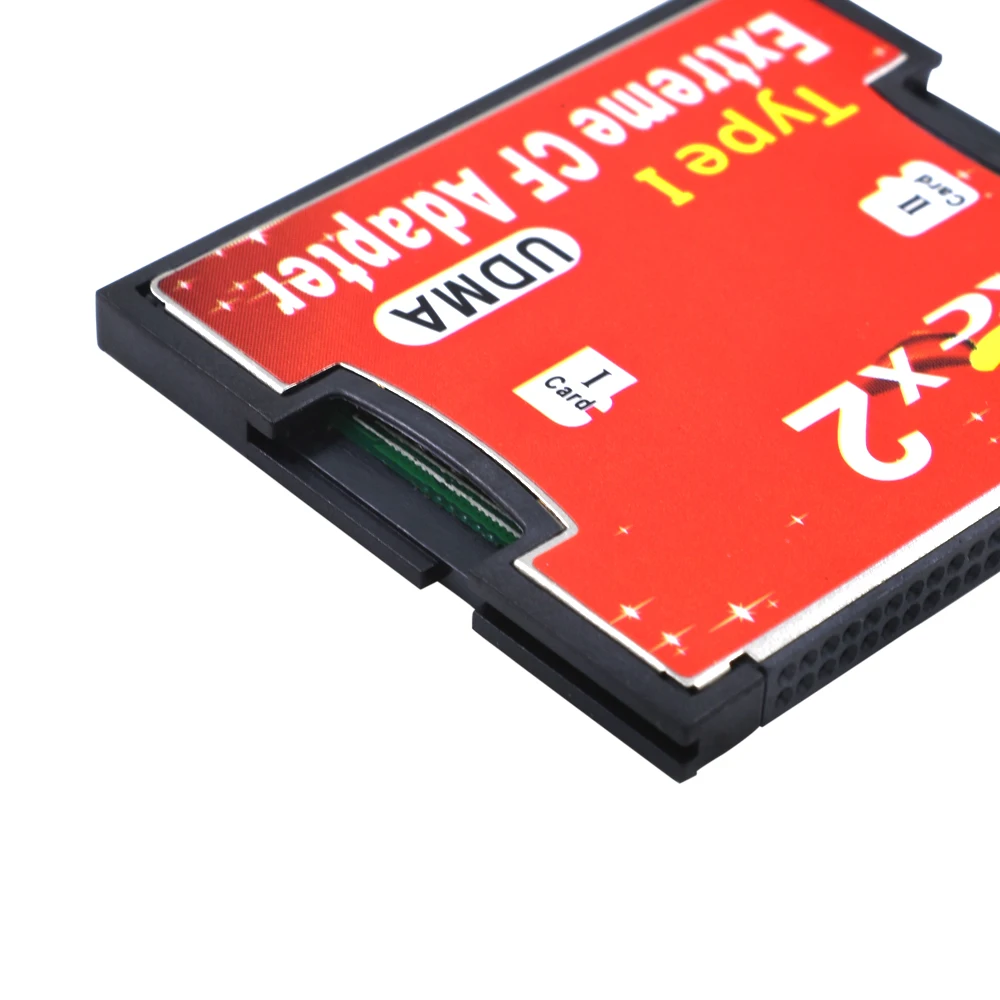 TISHRIC 2 порта Micro SD TF для CF адаптер для MicroSD HC для Compact Flash type I устройство для чтения карт памяти конвертер