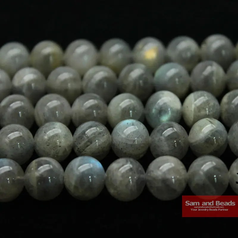 Wholesale Natural Stone Blue Labradorite Beads 4 6 8 10 12mm Pick Size For DIY Bracelet Necklace BLB020