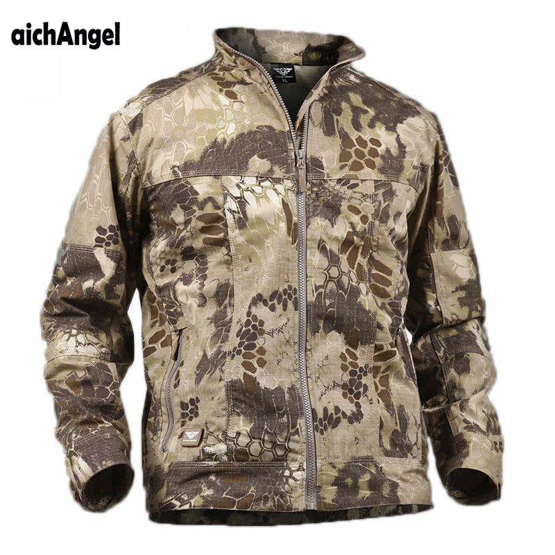 Мужская тактическая Полевая куртка бомбер военная одежда армейские куртки