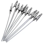 10 шт., металлические зажимы типа крокодил, 4,7 дюйма