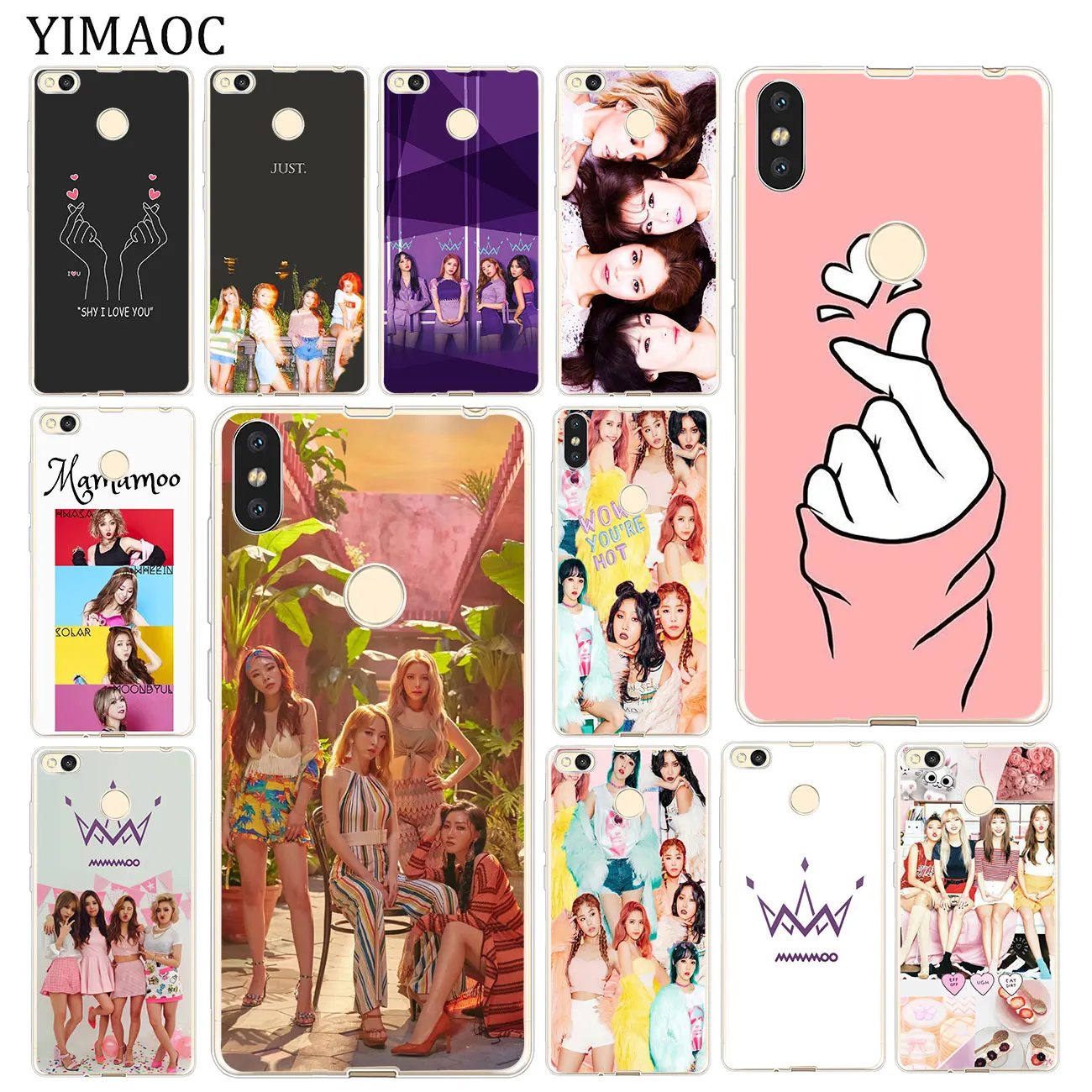 Мягкий силиконовый чехол для телефона YIMAOC kpop mamamoo Xiaomi MI Redmi 8A 7A 6A 5A 4X Note 8 7 6 Pro 5