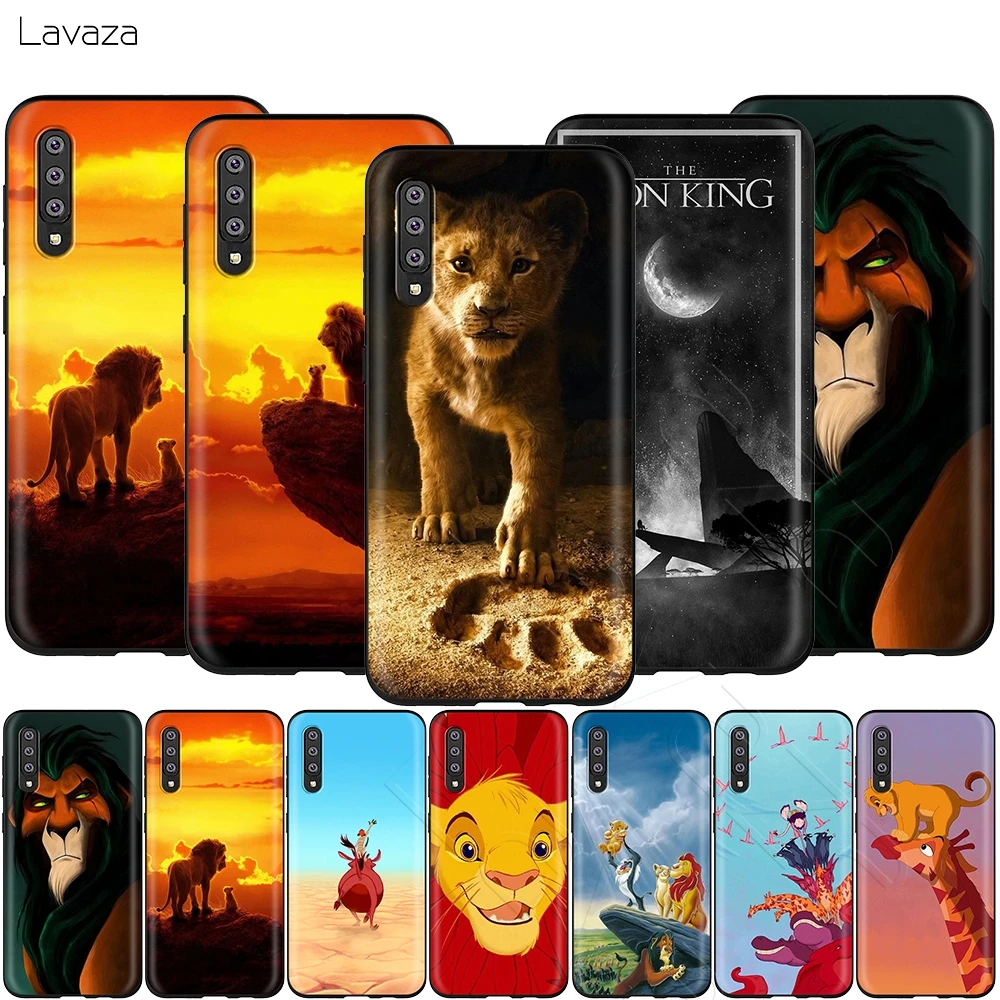 Lavaza с героями из мультфильмов Король Лев чехол для Samsung Galaxy Note 10 плюс A10 A30 A40 A50 A70 M20