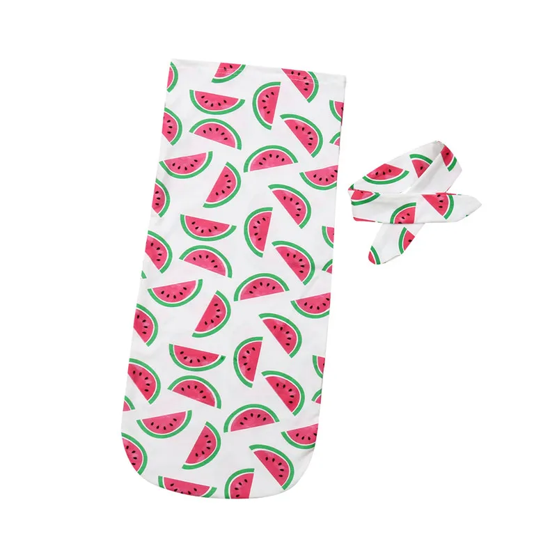 Newborn Infant Baby Boy Girl Sleeping Bag Animal Print Blanket Wrap Zipper Swaddle Summer Bedding | Мать и ребенок