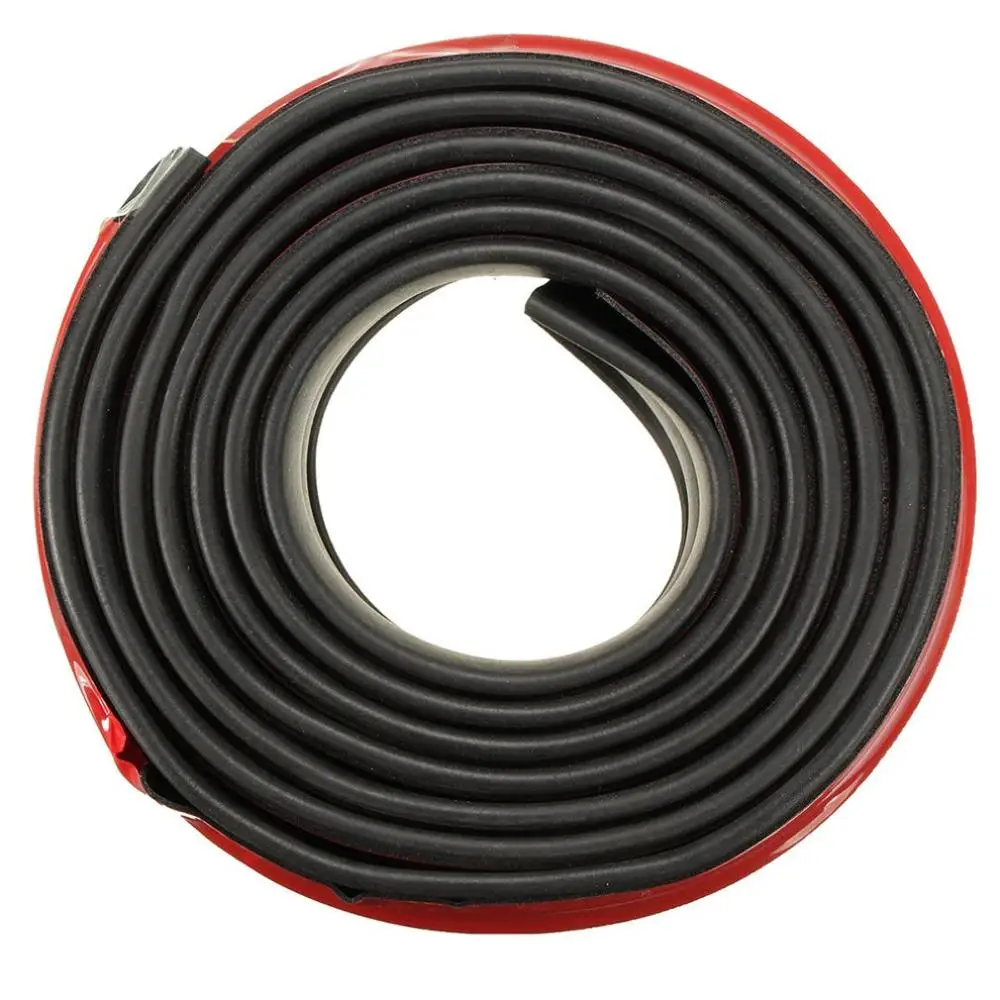 Car Protector Front Bumper Lip Spoiler Car Sticker Rubber Splitter Auto Body Guard Skirt Cover Car Accessories