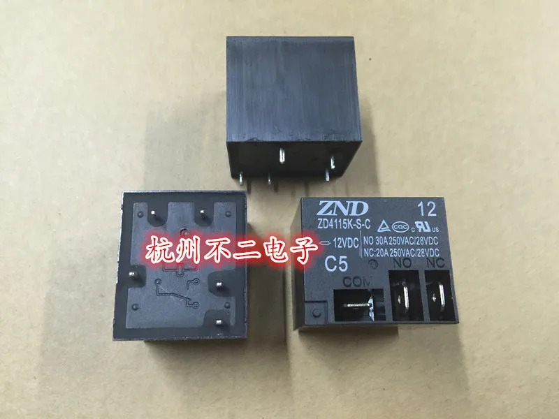 Релейный комплект 5 контактов 12 в пост. Тока 30 А 250 В Тока|relay set|12vdc relayrelay 12vdc |