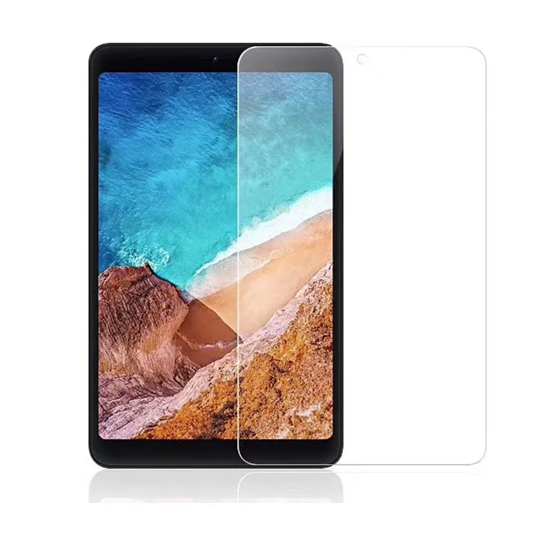 Ультратонкий Мягкий силиконовый чехол для Xiao mi Pad 4 8,0, защитная крышка для планшета для mi Pad 4 mi pad4 8,0 дюймов+ экран+ стилус - Цвет: Прозрачный
