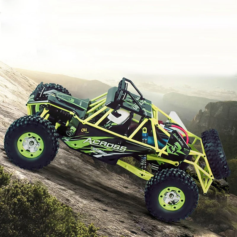 Хорошая детская игрушка WLtoys 12428 1/12 4WD гусеничный RC автомобиль со светодиодным