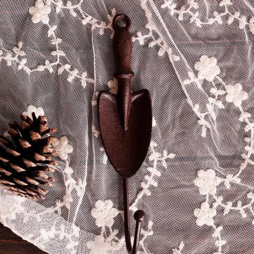 Винтажный металлический крючок настенный декоративный для одежды шляпы