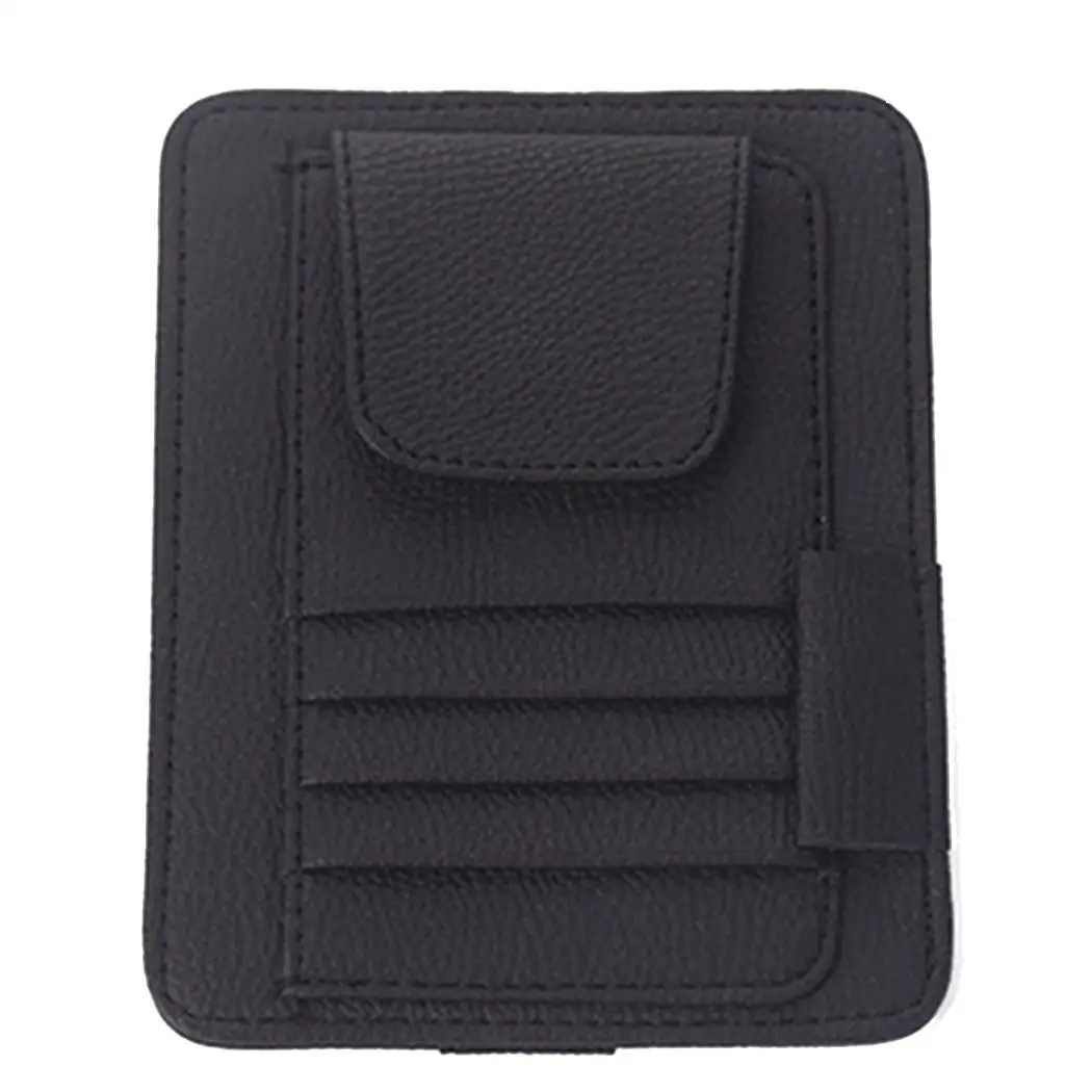 Автомобильный солнцезащитный козырек многофункциональные очки ручка клип карты