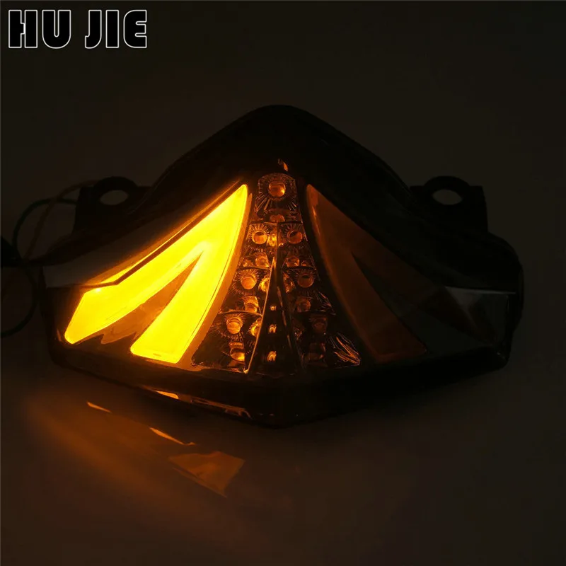 Motorcycle Turn Signal Tail Light Brake Integrated For Kawasaki ER6N ER 6N/ER-6F 2012-2015 13 14 |