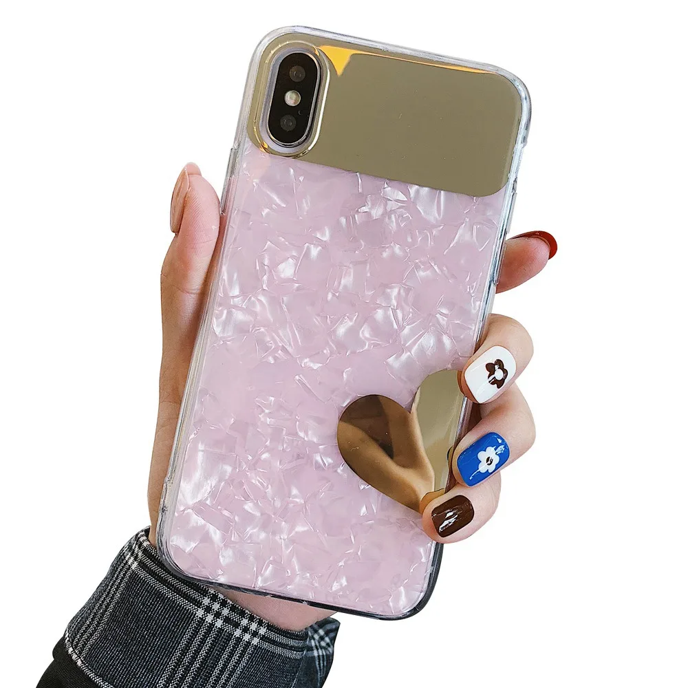 KISSCASE модный косметический зеркальный чехол для iPhone 7 8 X XR XS MAX блестящие чехлы