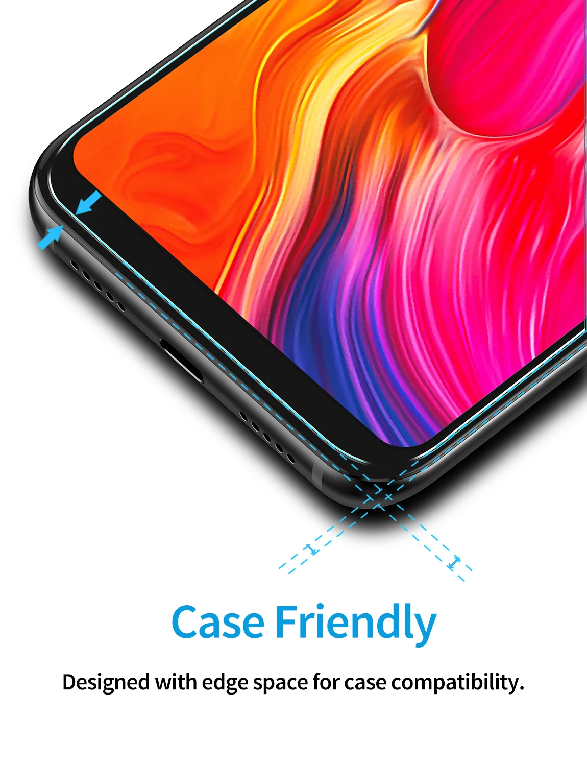 1 шт. ESR закаленное стекло для xiaomi 8 Защита экрана 3X более сильное 9H Защитное стекло для xiaomi mi 8SE с установочным инструментом
