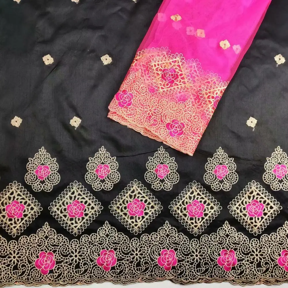 Новый год последние популярные дизайны ткани 5 ярдов африканская кружевная ткань