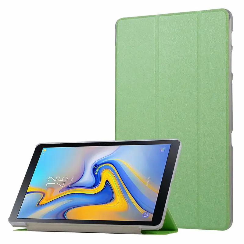 Тонкий магнит из искусственной кожи чехол для samsung Galaxy Tab A 10,5 T590 T595 SM-T590 SM-T595 планшет умный Ультратонкий чехол