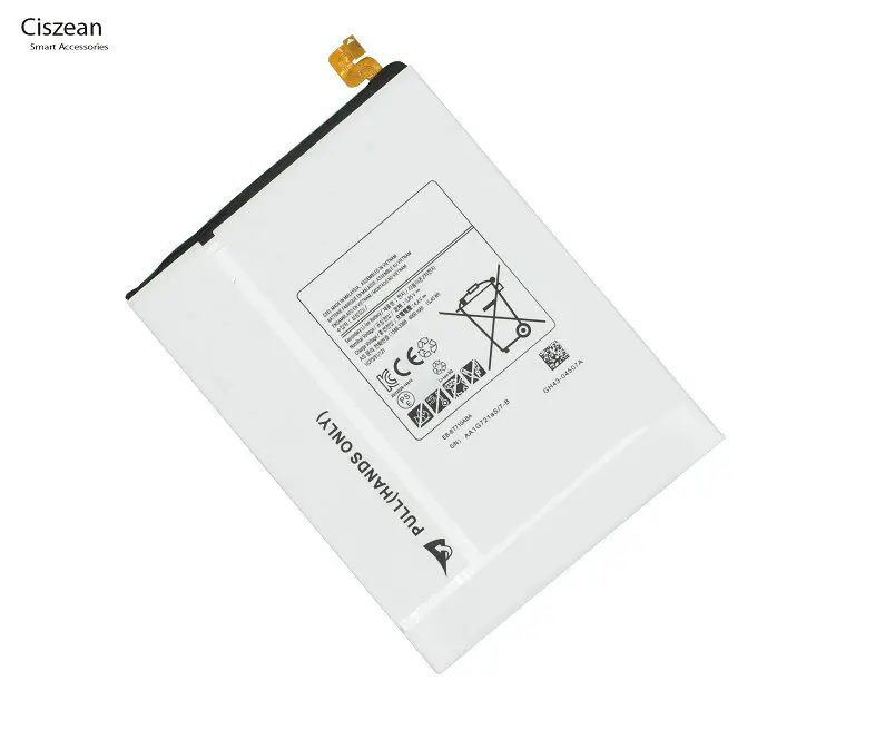 Ciszean 1x EB BT710ABE/EB BT710ABA запасная батарея для Samsung Galaxy Tablet Tab S2 8 0 "SM T710 T715N T715 4000 мА
