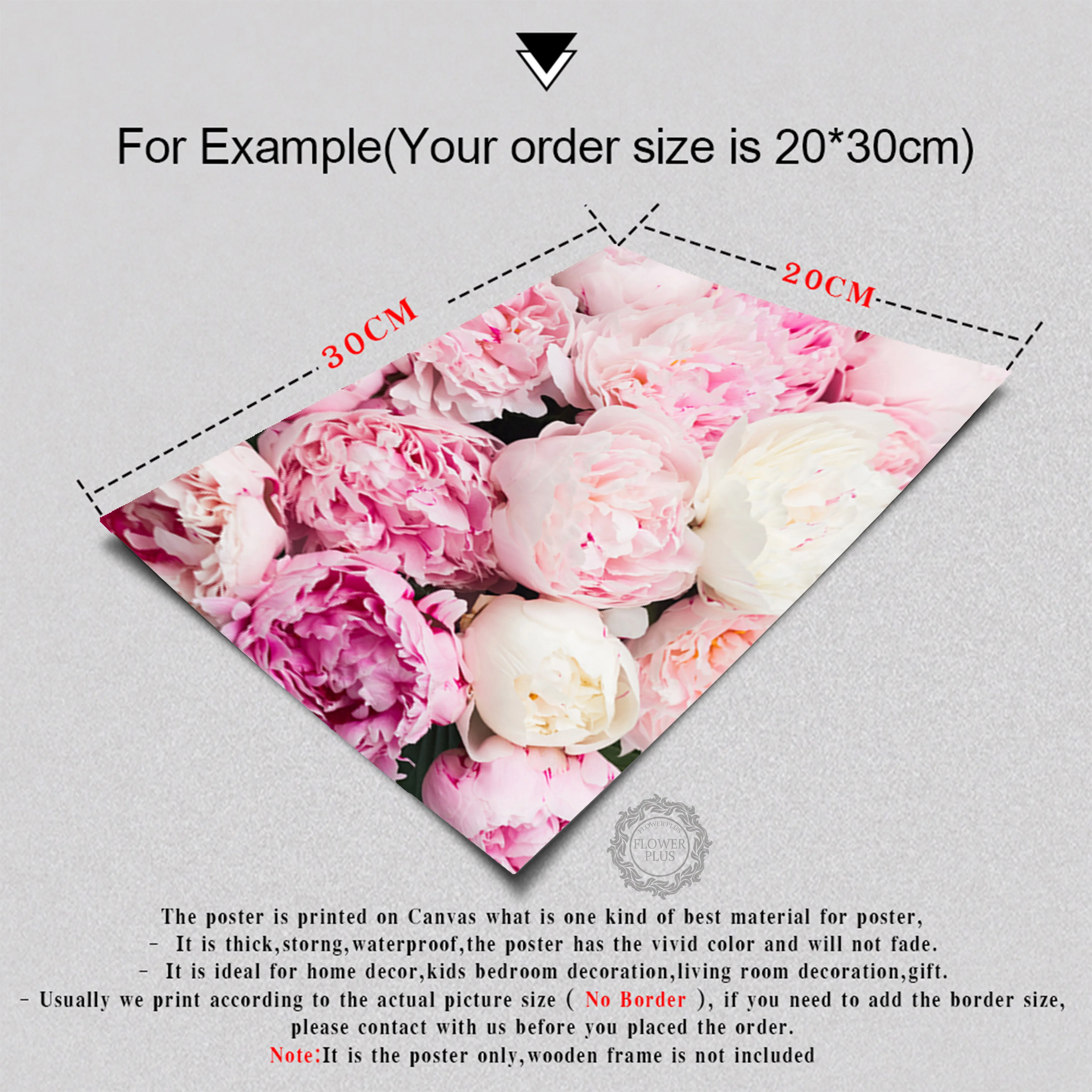 

Simple Style Pink Flower Painting Wall Art Canvas Posters Nordic Prints Decorative Picture Modern Home Bedroom Decoration