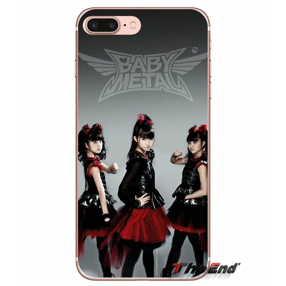 Для Xiaomi Redmi 4 3 3S Pro Mi3 Mi4 Mi4i Mi4C Mi5 Mi5S Mi Max Note 2 чехол силиконовый Babymetal Japanese girl