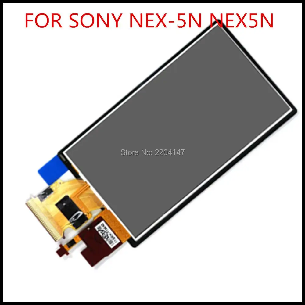 

Новый ЖК-дисплей для SONY NEX-5N NEX5N, цифровая камера с подсветкой и сенсорным экраном, бесплатная доставка