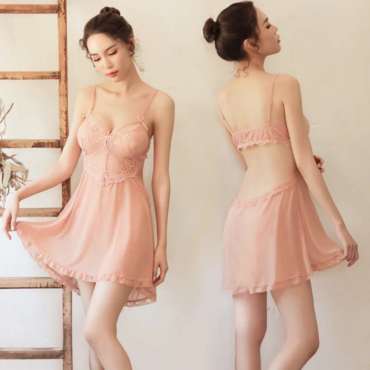 Ночные рубашки Nachtkleding Vrouwen Nuisette женские кружевные ночные Roupas Feminina Vestito Da Sera