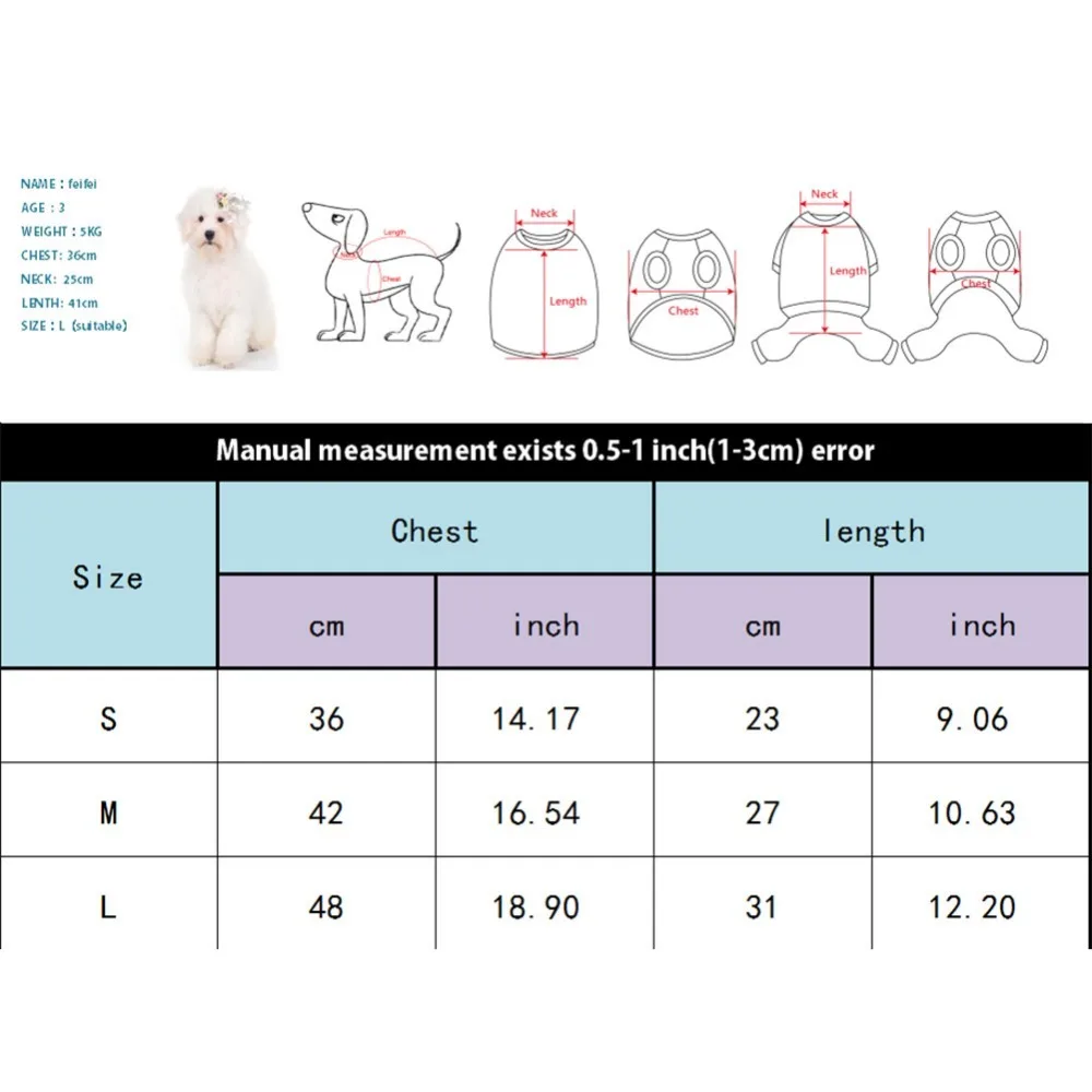 Рождество Дракон преображая Pet Одежда с принтом в виде собак щенков кофта