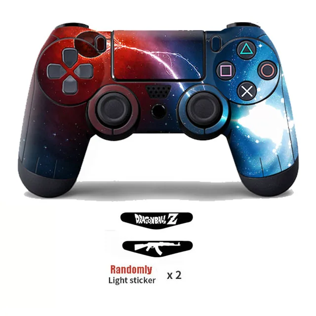7 Виниловая наклейка для PS4 беспроводной контроллер геймпад Защитная крышка наклейка для Playstation 4 контроллер Джойстик - Цвет: 7