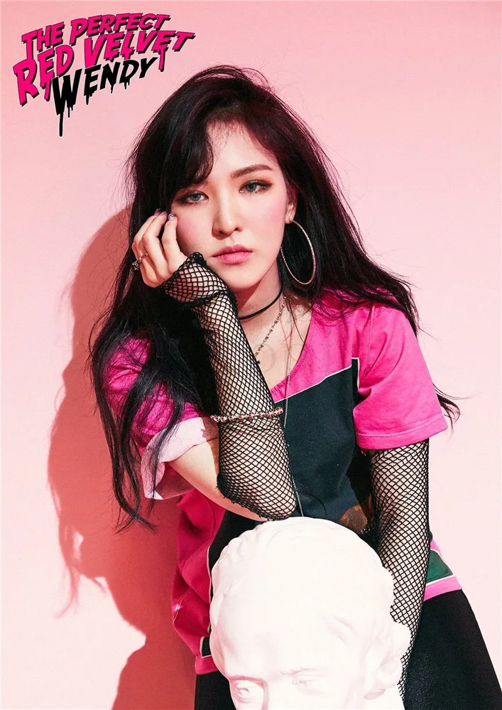 Идеальный Красный бархат Bad Boy настенные плакаты Наклейки K-pop украшение дома высокой четкости