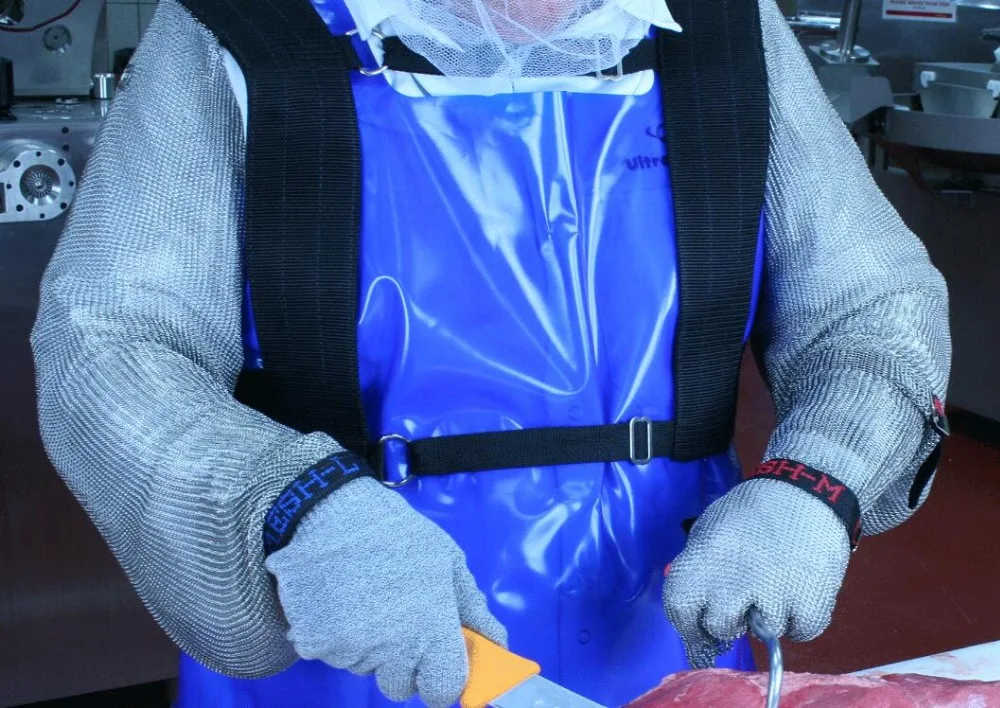 316L устойчивый к порезам нож защита желудка цепь из нержавеющей стали почтовый