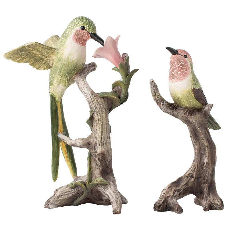 Скандинавская полимерная птица лофт домашний декор ремесло декоративное