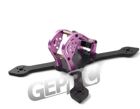 GEPRC, воробей, GEP-MSX3, 139 мм, 145 мм, углеродное волокно, 3 мм, Arm FPV, комплект гоночной рамы для радиоуправляемых дронов, квадрокоптеров, вертолетов, игрушек - Цвет: purple frame kit