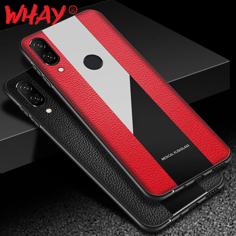 Чехол для телефона Huawei Y9 2019 силиконовый ударопрочный кожаный чехол Mate 20 RS Nova 2 Plus 2S