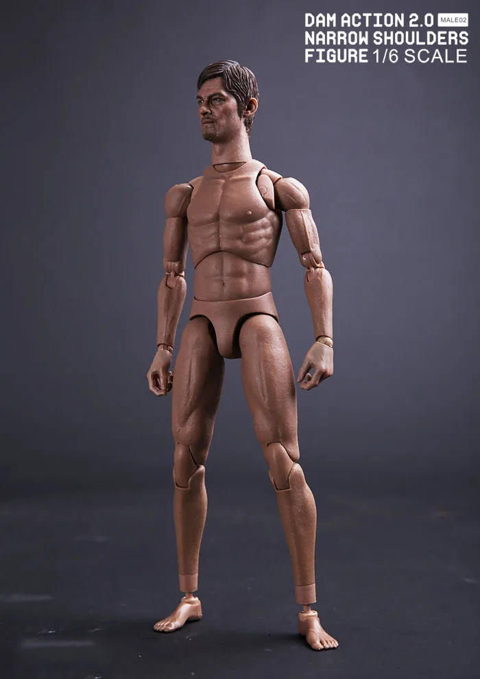 The Walking Dead MALE02 1:6 весы мужские фигурки узкие плечи тело и Норман Марк Reedus голова и аксессуары для коллекции