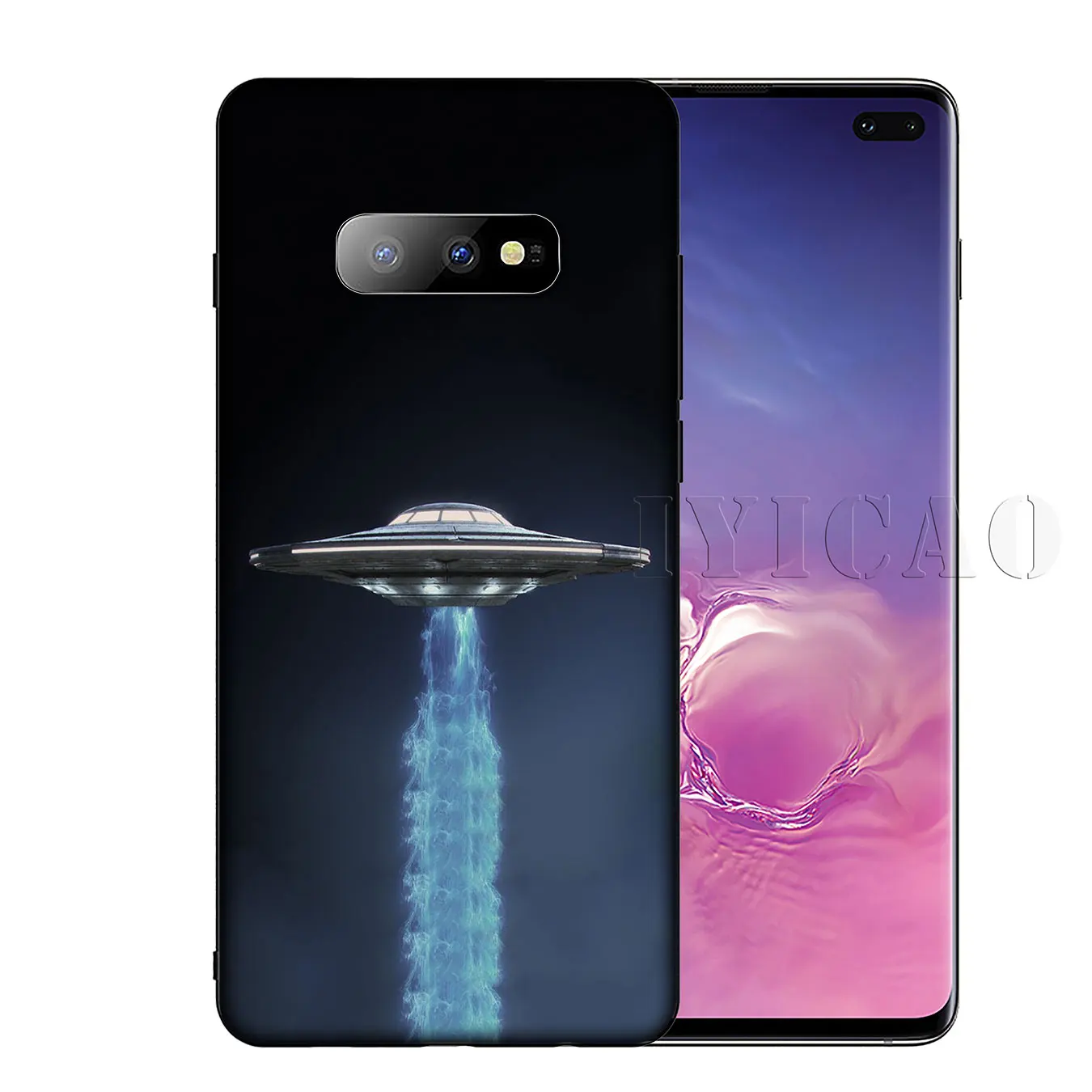 IYICAO милый Alien UFO Kawaii мягкий силиконовый чехол для телефона Samsung Galaxy S20 Ultra S10 Lite S9 S8