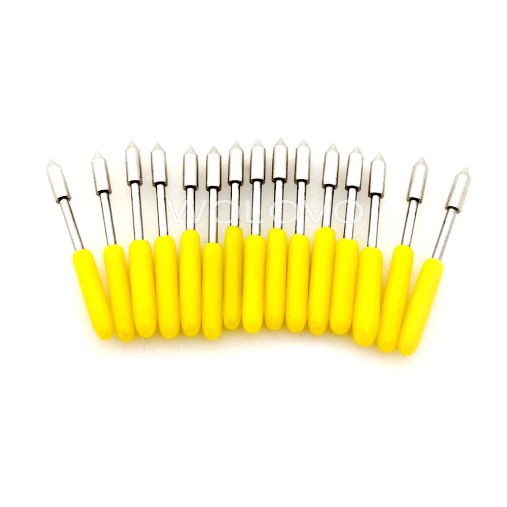 15 шт., 30 градусов CB09, режущее лезвие для винилового плоттера для Graphtec Silhouette Cameo Curio