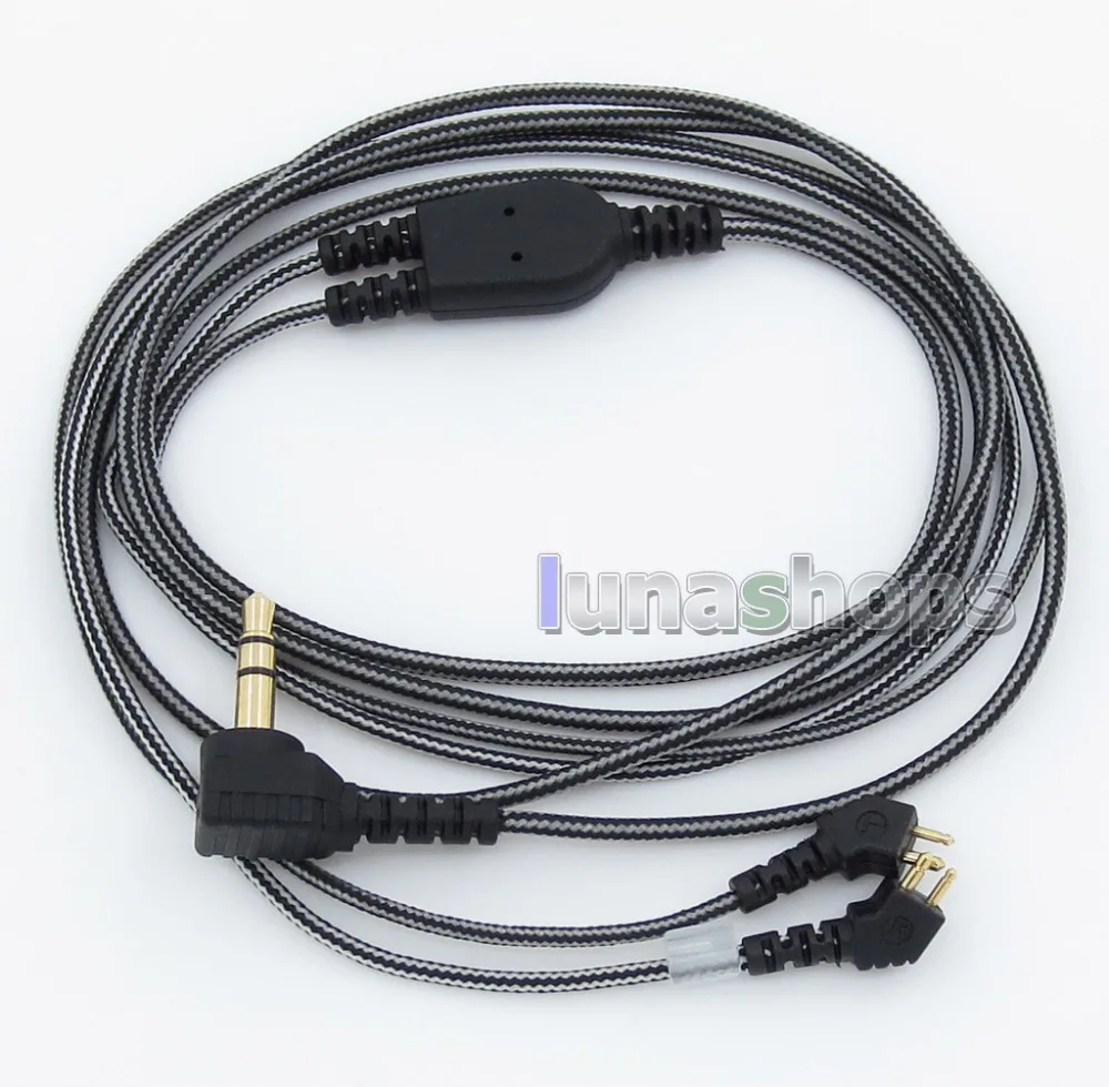 

LN005505 Black And White Earphone Audio Cable For Etymotic ER4B ER4PT ER4S ER6I ER4
