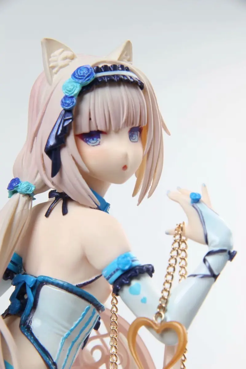 nent Blue Nekopara Chocola& Vanilla 1/7 Масштаб ПВХ фигурка сексуальные аниме фигурки аниме фигурка модель игрушки 24 см