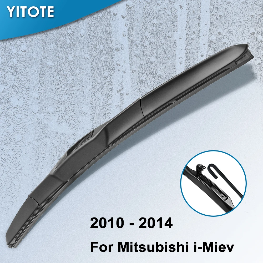 

Гибридные щетки стеклоочистителя YITOTE для Mitsubishi i-Miev, 26 дюймов, подходят для крючковых рычагов 2010, 2011, 2012, 2013