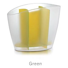 green Baffect держатель для столовых приборов, Пластиковая Полка для кухонных инструментов, держатель для хранения палочек для еды, подставка для хранения посуды, держатель для столовых приборов - Color: green