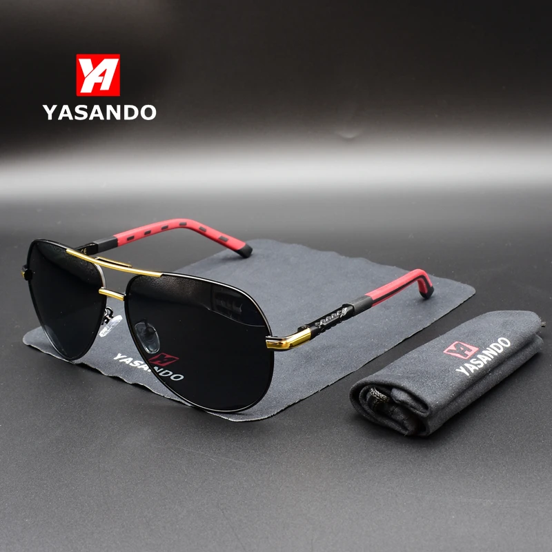 Солнцезащитные очки es для мужчин поляризационные противосолнечные зеркало YASANDO