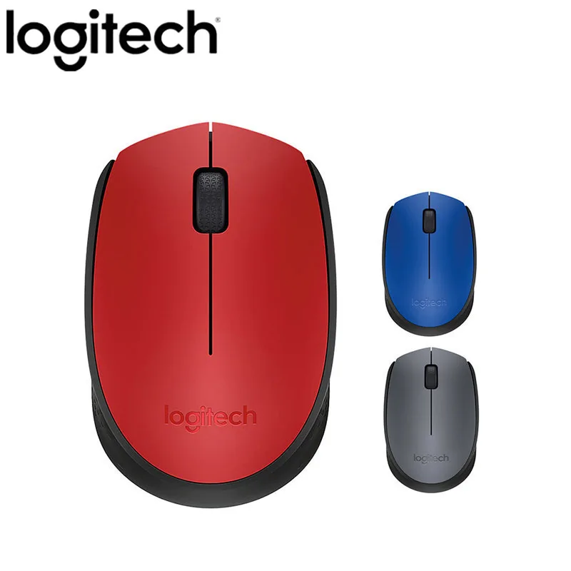 Оригинальная игровая мышь logitech M170, 2,4 ГГц, беспроводная, 1000 dpi, разрешение мощности, нано-приемник для ПК, ноутбуков MAC