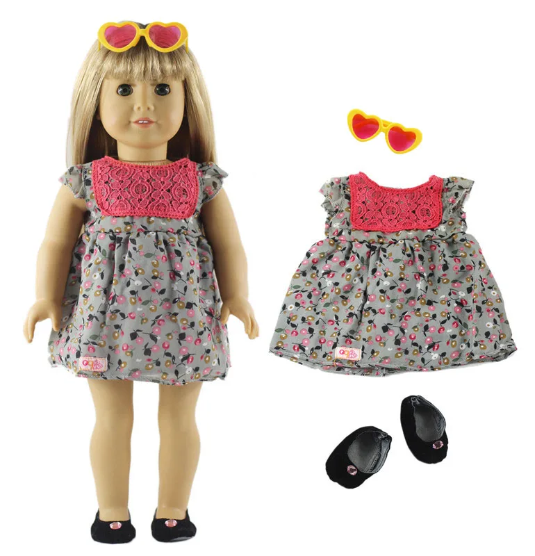 1 комплект красивой повседневной одежды Одежда для куклы 18 дюймов A3|doll clothes|outfit