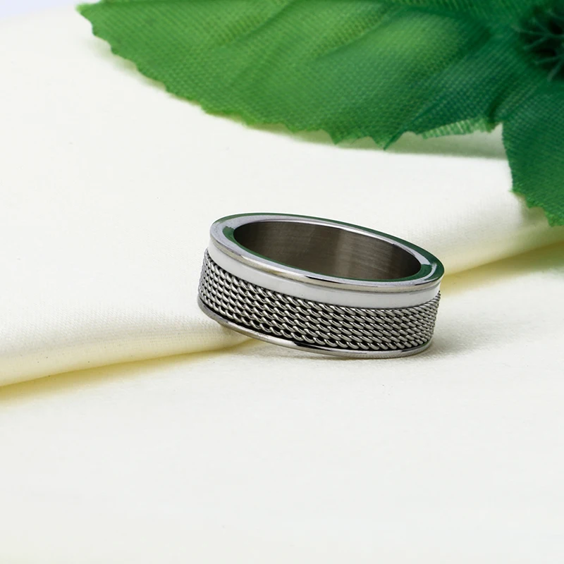 Трендовые вечерние кольца для мужчин 2017 весеннее Открытое кольцо с одним слоем