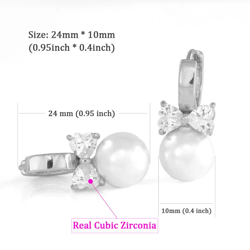 Женские серьги из белого жемчуга Genunie ювелирные изделия Oorbellen Boucle D'oreille Perle Aretes