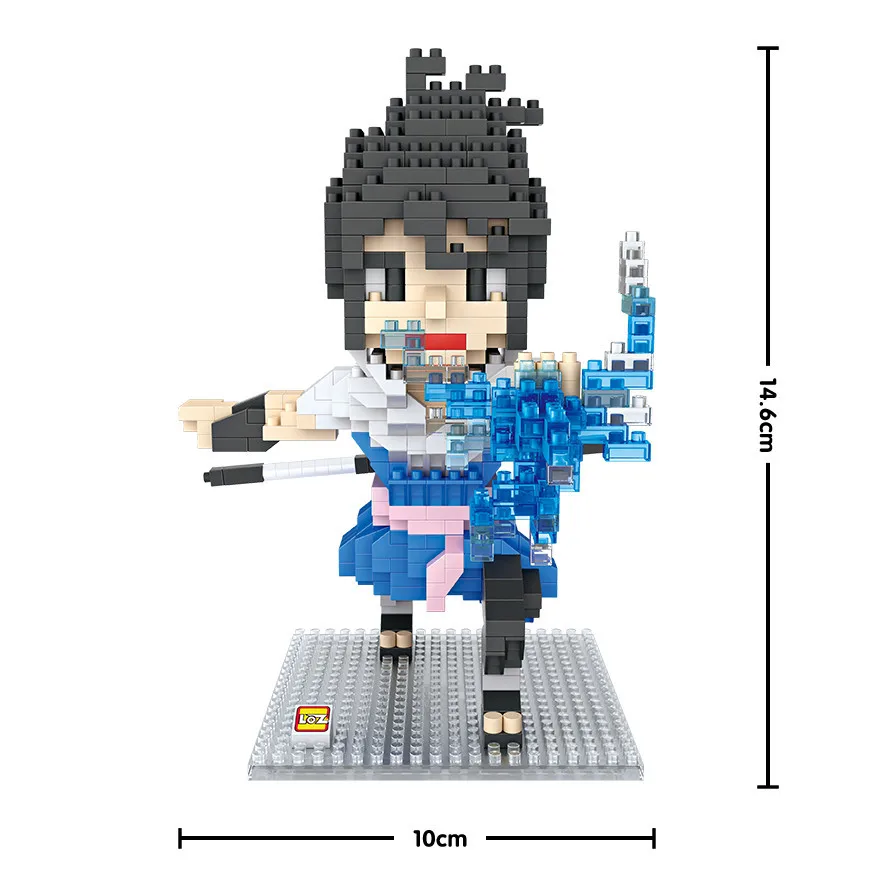 LOZ Diamond blocks мультфильм DIY строительные игрушки Наруто Модель персонажа торги