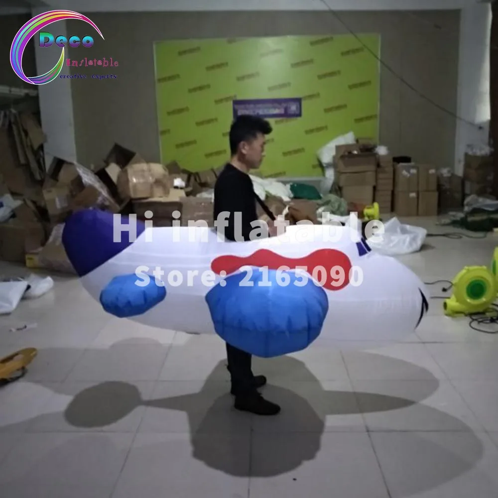 Надувной самолет длиной 2 м мультяшный костюм|cartoon costume|cartoon planecartoon inflatable |
