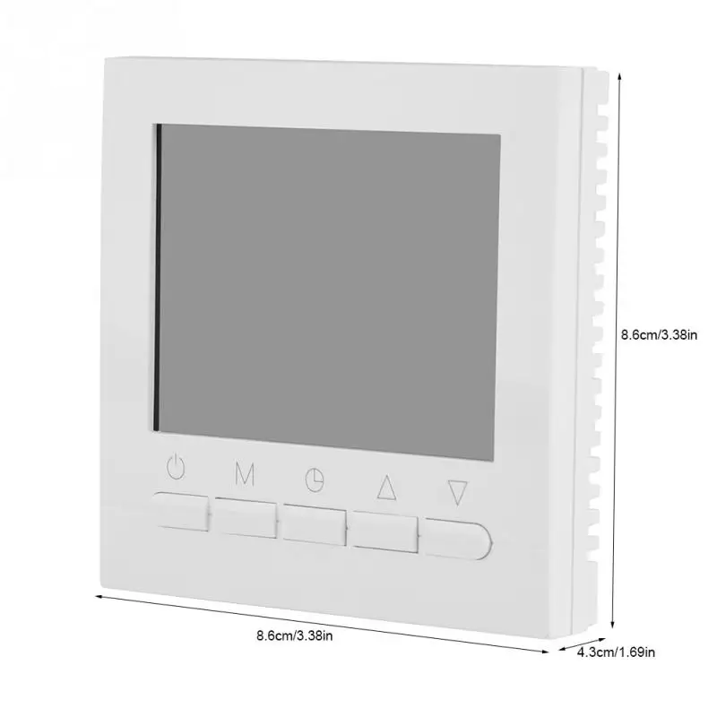 Газовый котел нагревательный термостат синий и белый AC110V Wifi регулятор температуры для котлов Еженедельный программируемый Модный Горячий