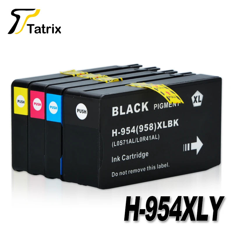 Для hp 954 hp 954XL полный Картридж BK/C/M/Y для hp OfficeJet Pro 7740 8210 8710 8715 8716 8720 8725 8730 8740 принтер