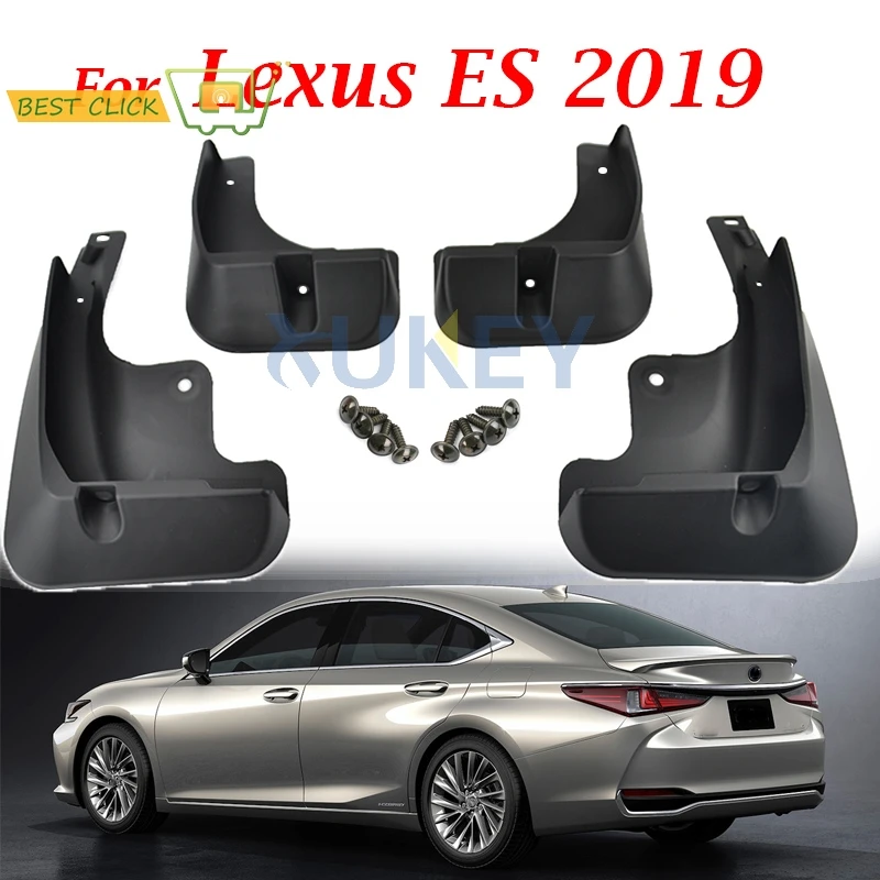 S формованные Брызговики для Lexus ES ES300h ES350 F Sport 2019 брызговики крыло брызговиков