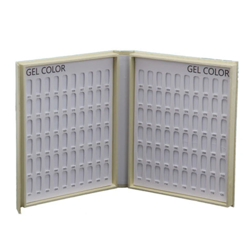 120 наконечников/Набор для полировки ногтей и украшения дисплей книги