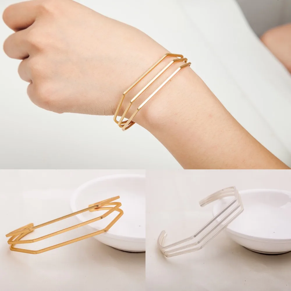 Трехслойные полые позолоченные металлические регулируемые геометрические