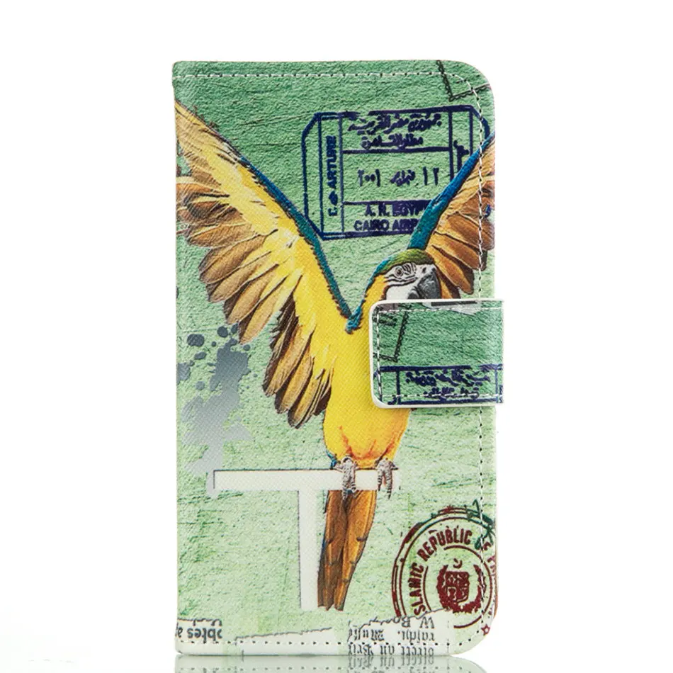 Birdie Кошелек для телефона чехол для iPhone 5 5S SE 6 6S Plus 7 8 Plus кожаный чехол для iPhone X XS чехол для MAX XR откидная Подставка Книга DP03E - Цвет: Birdie